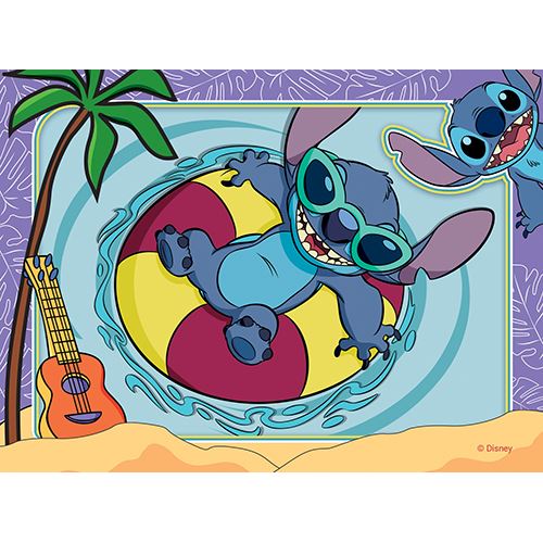 Pack Puzzle 4 en 1 Stitch – Disney
