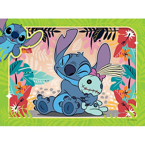 Pack Puzzle 4 en 1 Stitch – Disney