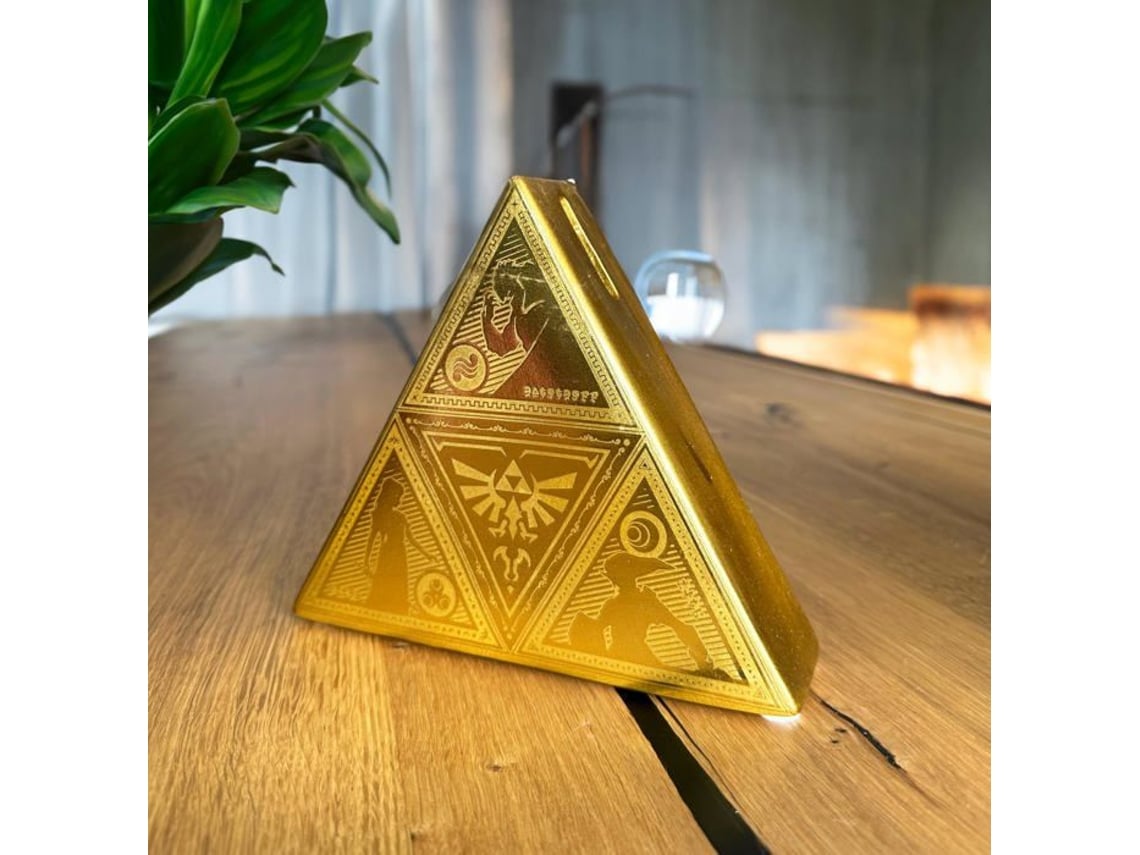 Hucha Trifuerza – La Leyenda de Zelda (20 x 7,7 x 17,5 cm)