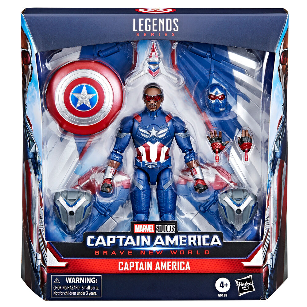 Figura de Capitán América de Un Mundo Feliz – Marvel (15 cm)