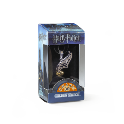 Colgante con el encanto de la Snitch Dorada – Harry Potter (4 cm)