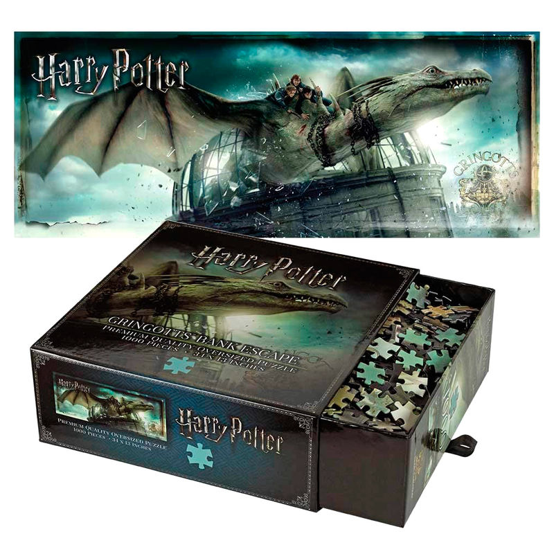 Rompecabezas de escape de Gringotts – Harry Potter (1000 piezas)
