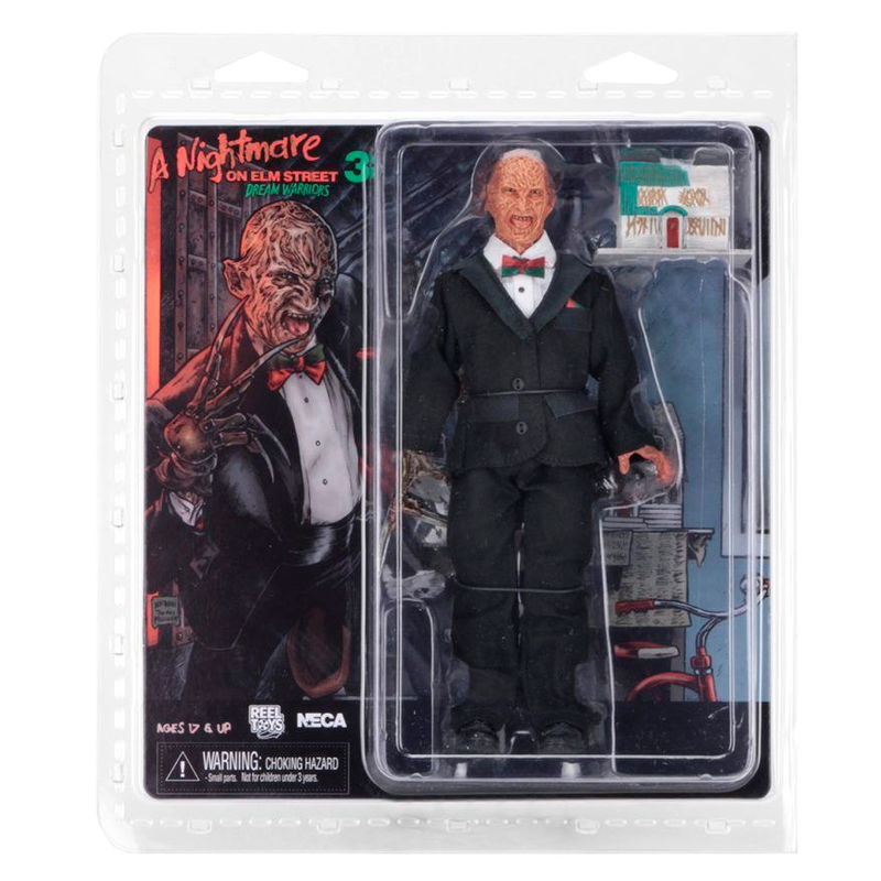 Pesadelo na Rua Elm Freddy Krueger boneco de ação fumante 20cm - MerchVillain