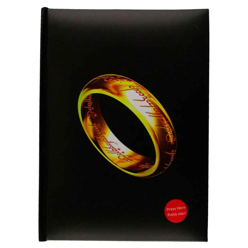 The Lord of the Rings unique ring light notebook