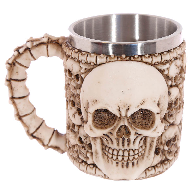 Caneca Multi Skull com Emblema de Caveira - MerchVillain