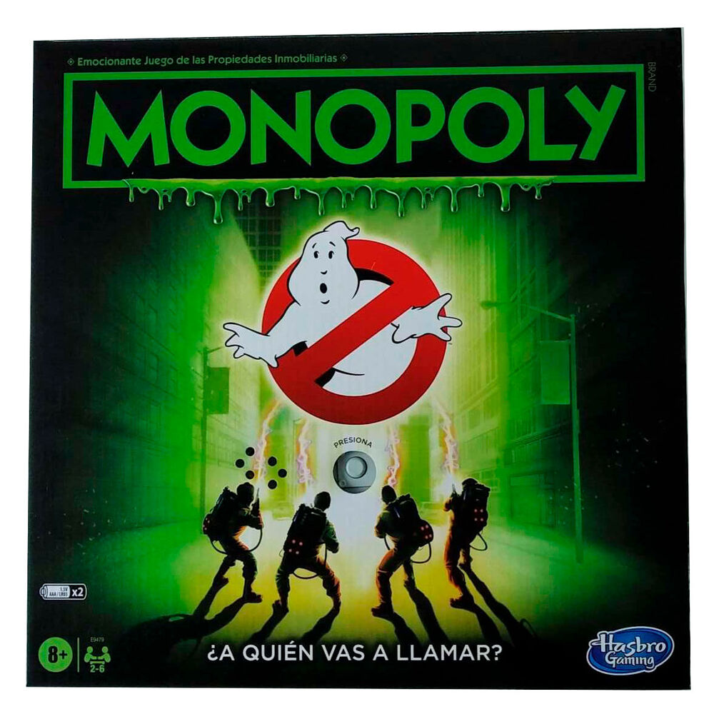 Jogo Monopoly Espanhol dos Caça-Fantasmas - MerchVillain