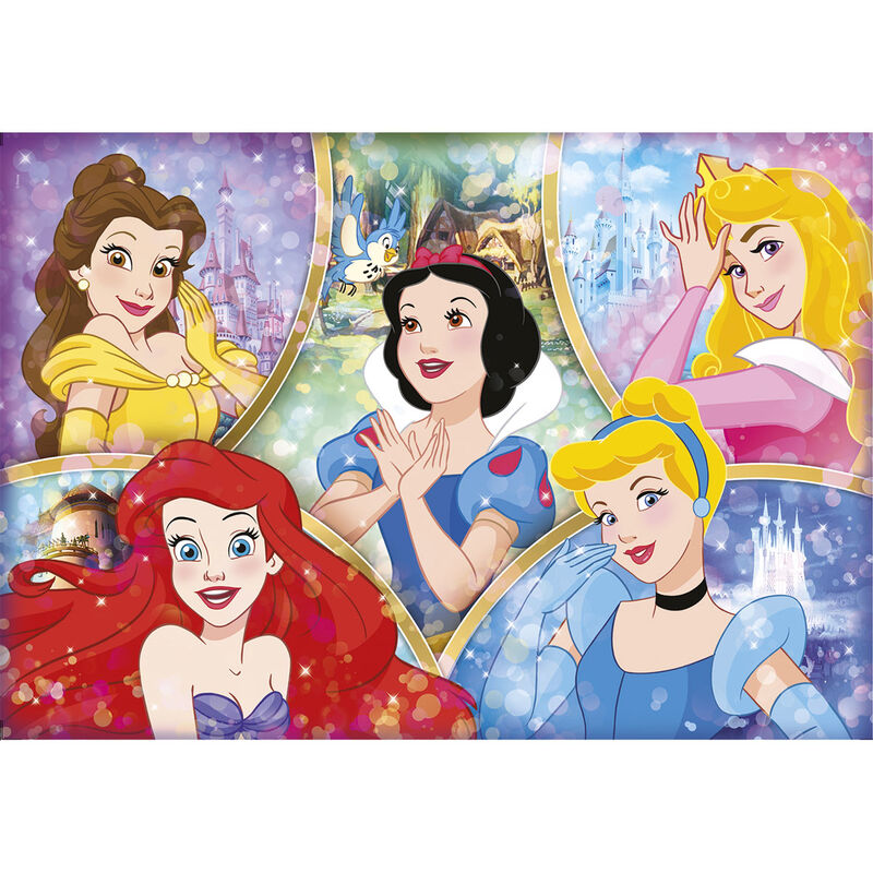 Puzzle Princesas Disney (180 piezas, 48,5 x 33,5 cm)