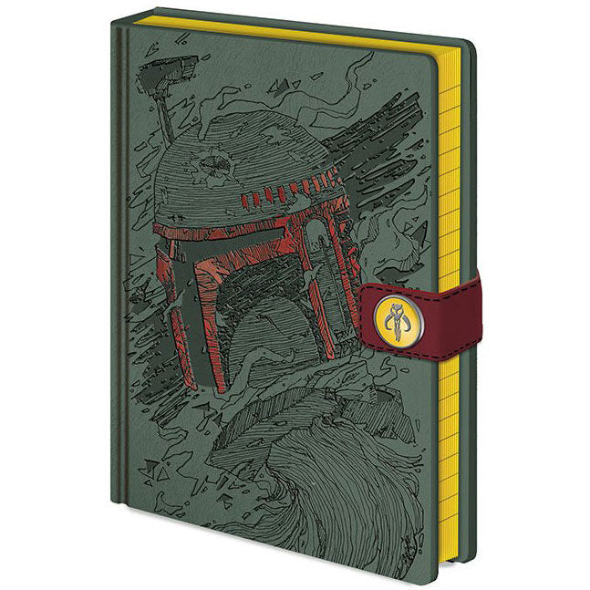 Caderno Premium A5 Boba Fett - Star Wars (14,8x21cm) - MerchVillain