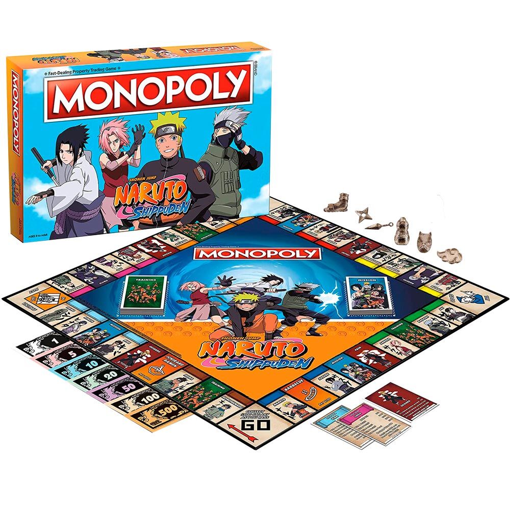 Juego de mesa Monopoly – Naruto Shippuden (Versión en español)