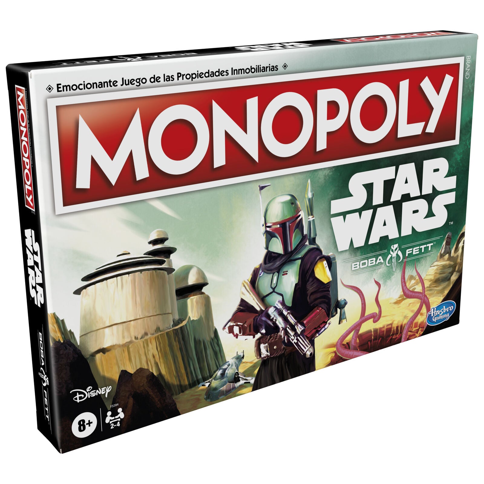 Jogo espanhol Star Wars Boba Fett Monopoly - MerchVillain