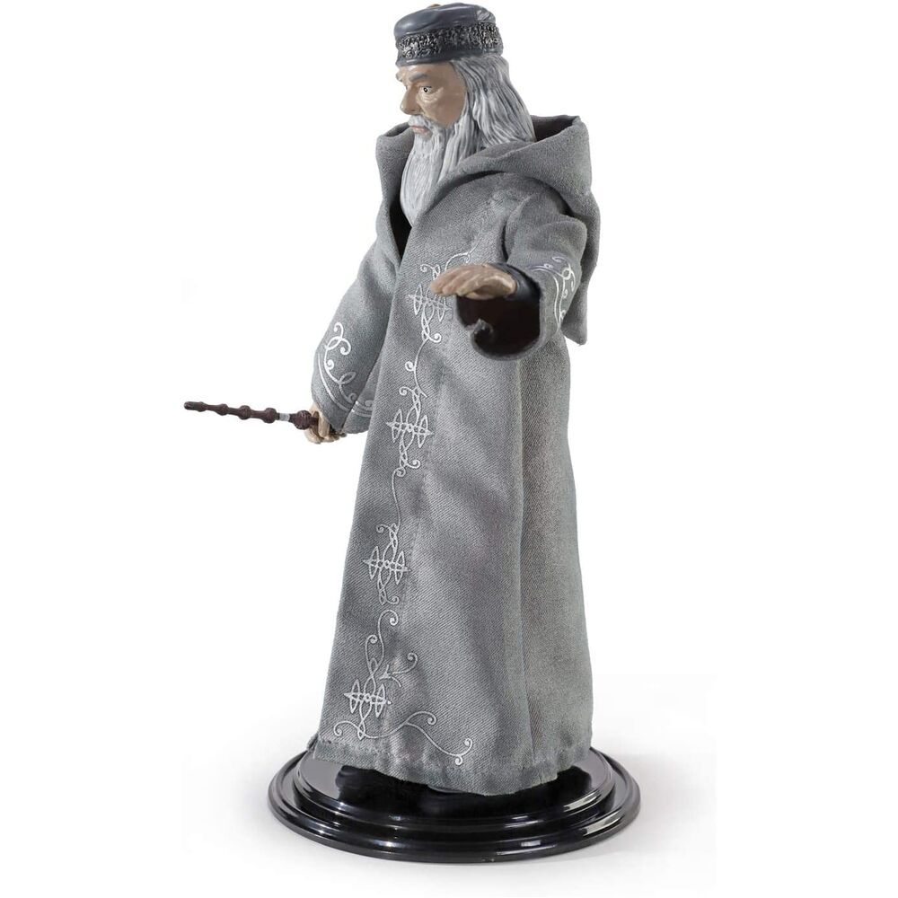 Harry Potter Dumbledore com varinha Bendyfigs figura maleável 19cm - MerchVillain