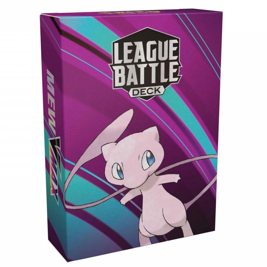Conjunto League Battle Mew VMAX - Pokémon (Espanhol) - MerchVillain