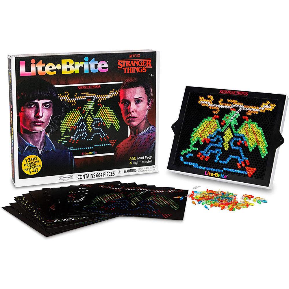 Jogo Lite-Brite Edição Especial - Stranger Things - MerchVillain