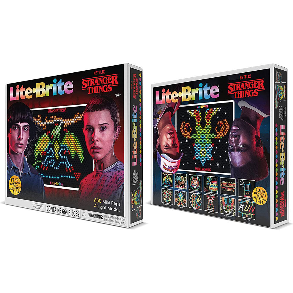 Jogo Lite-Brite Edição Especial - Stranger Things - MerchVillain