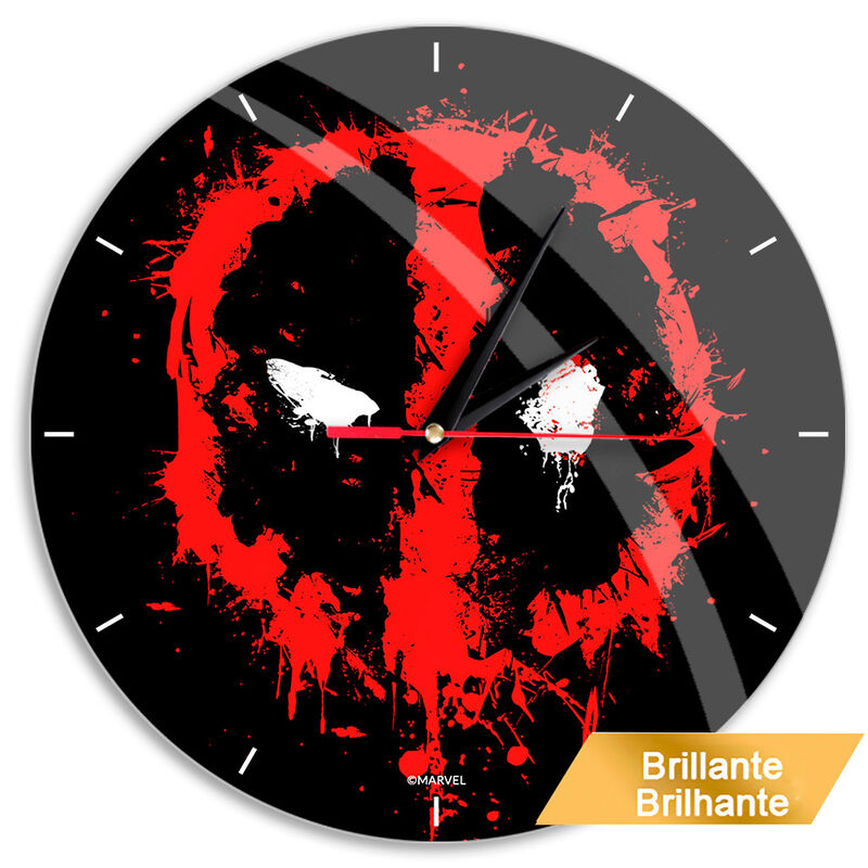 Reloj de pared de Deadpool – Marvel (30,5 cm)