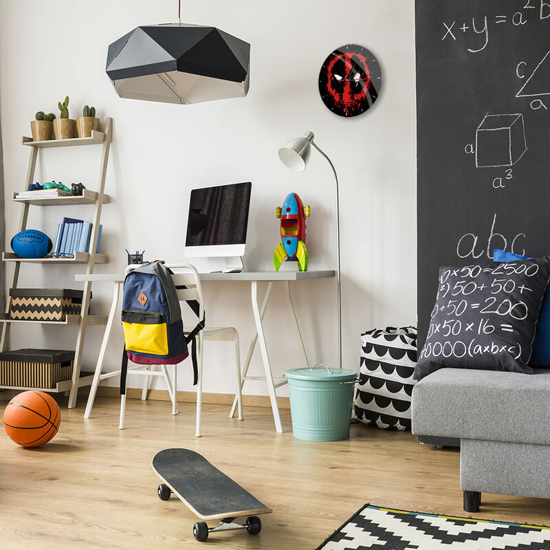 Reloj de pared de Deadpool – Marvel (30,5 cm)