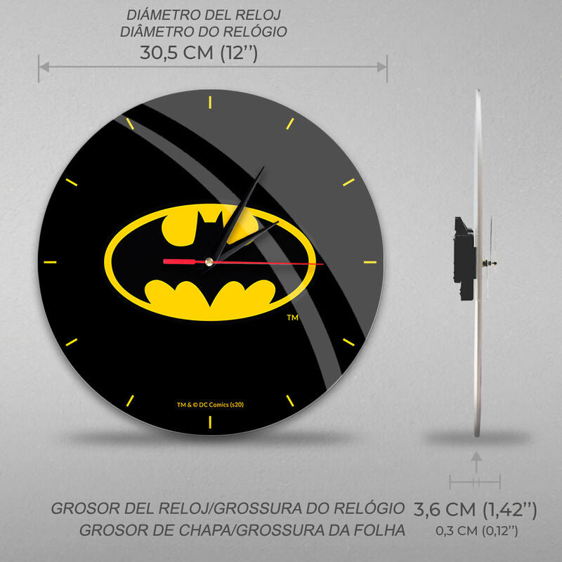 Reloj de pared de Batman – DC Comics (30,5 cm)