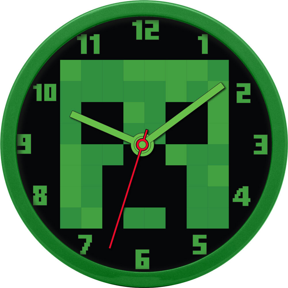 Reloj de pared – Minecraft (25 cm)