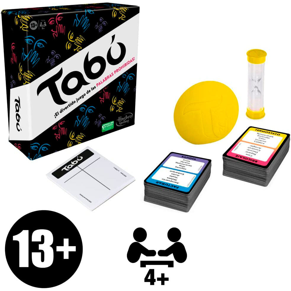 Tabú – Hasbro Gaming Board Game (Spanish)