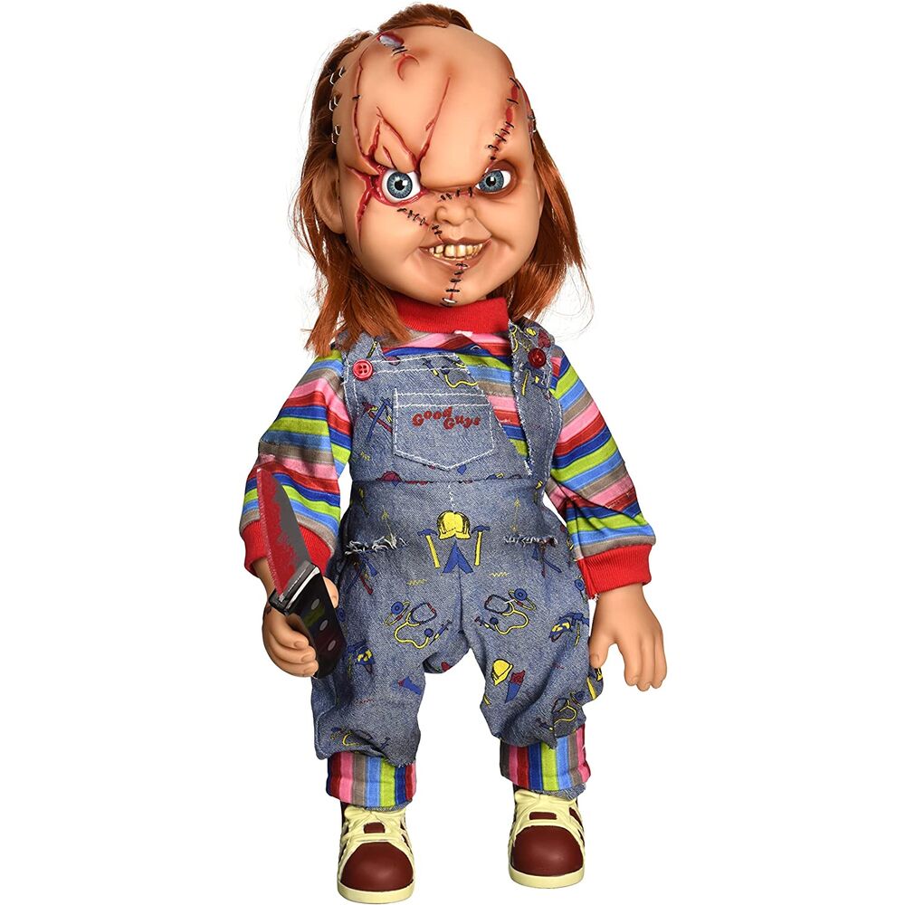 Chucky Child's Play figura falante 38 cm - MerchVillain