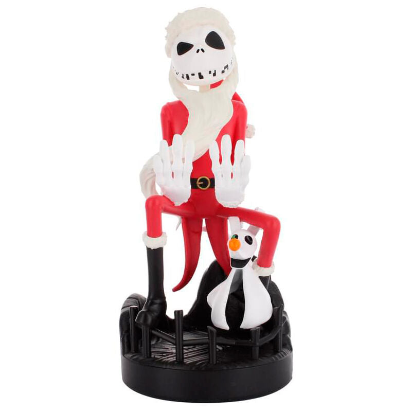 Disney Nightmare Before Christmas Santa Suit Jack suporte de fixação Cabo cara 20cm - MerchVillain
