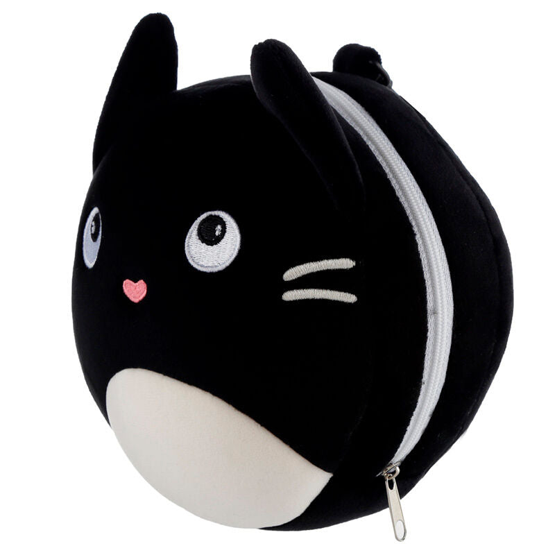 Máscara para os olhos Relaxeazzz Fine Feline Cat Travel Pillow - MerchVillain