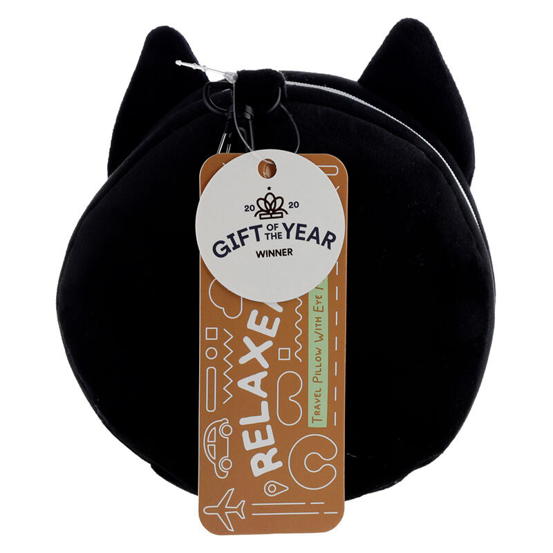 Máscara para os olhos Relaxeazzz Fine Feline Cat Travel Pillow - MerchVillain