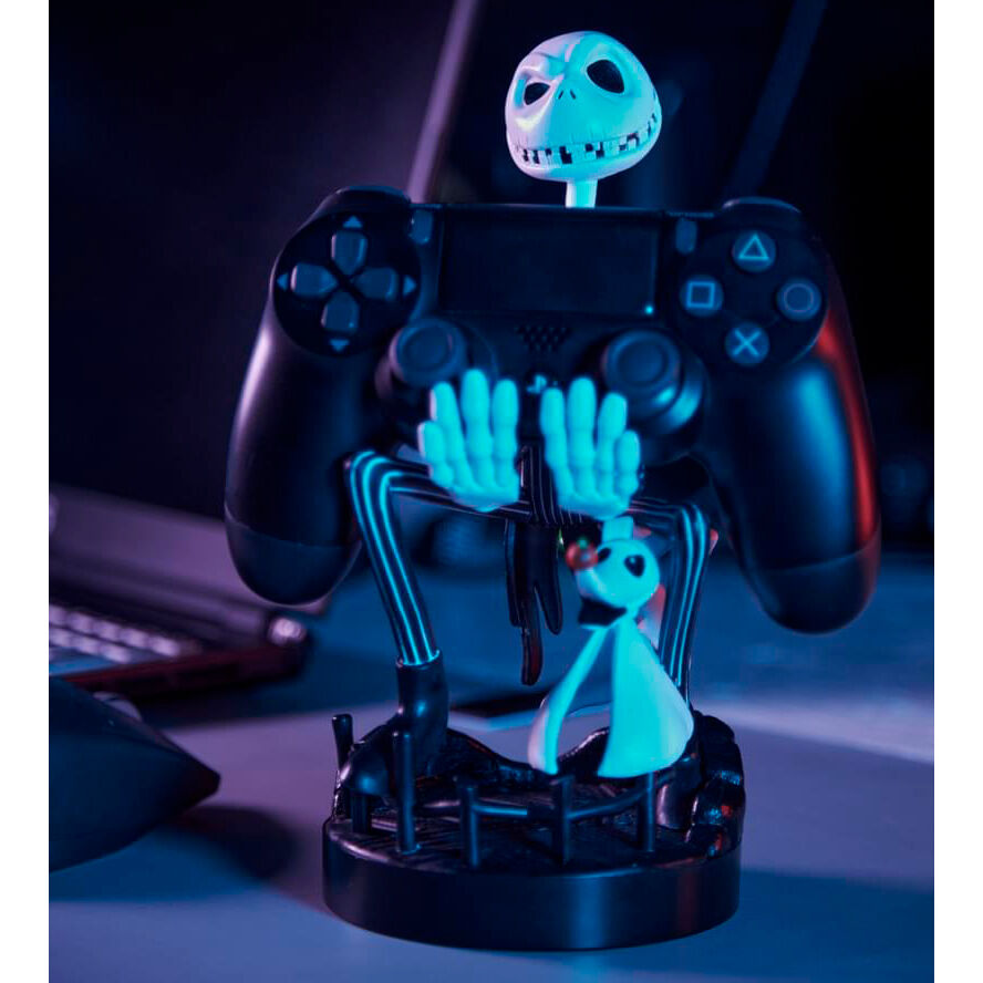 Suporte de fixação para figura de Jack Skellington do Estranho Mundo de Jack da Disney, cabo de 21 cm - MerchVillain