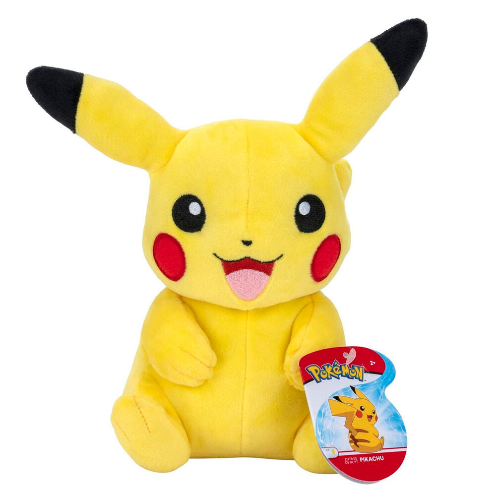 Peluche de Pikachu de Pokémon, 20 cm.