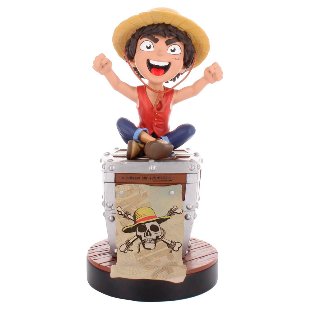 Suporte de Cabo Luffy Face - One Piece (20 cm) - MerchVillain