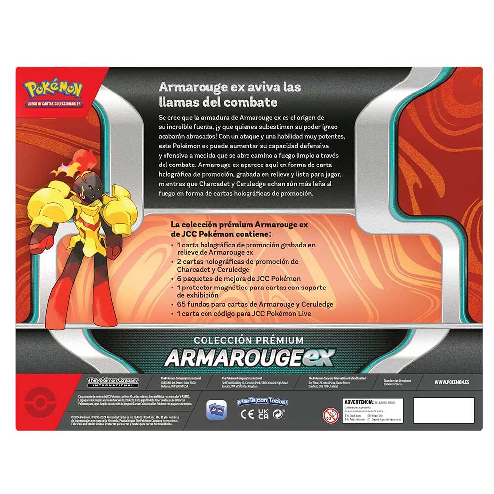 Set de cartas coleccionables de Armarouge - Pokémon (español)