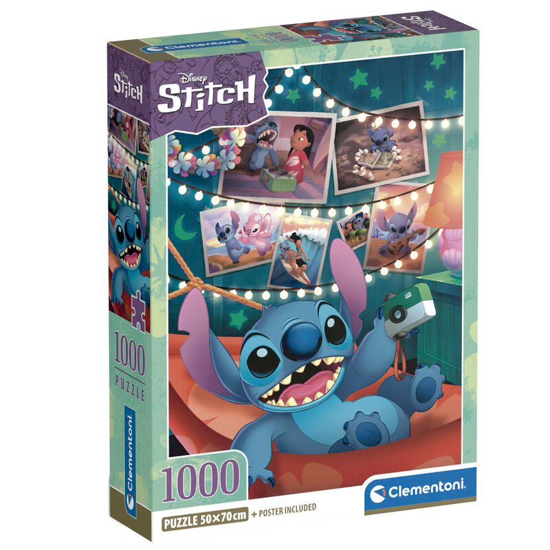 Rompecabezas de Stitch de Disney de 1000 piezas