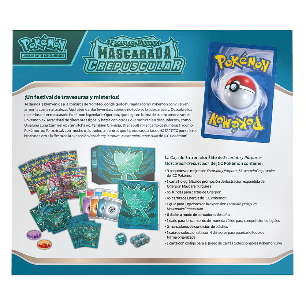 Twilight Masked Collectible Box – Pokémon Scarlet & Violet (Spanish)