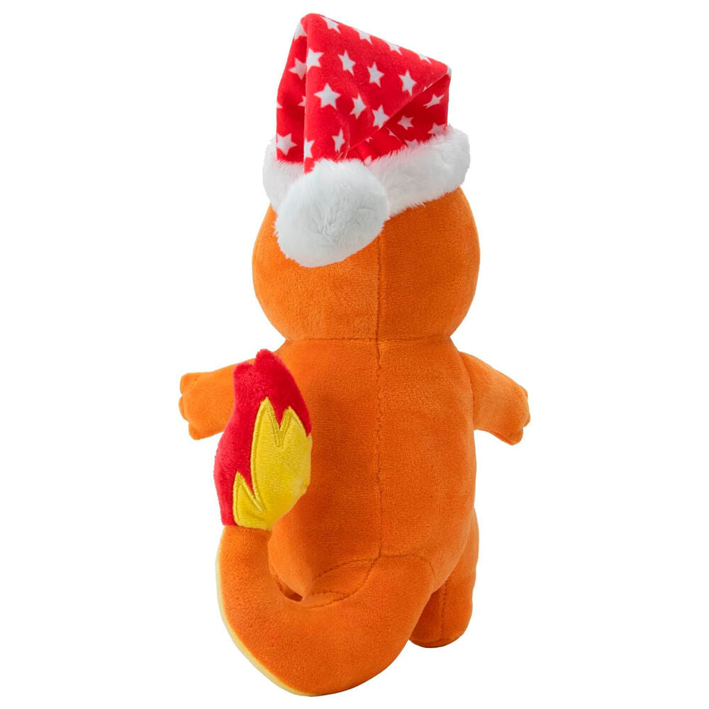 Peluche Charmander navideño - Pokémon (20 cm)