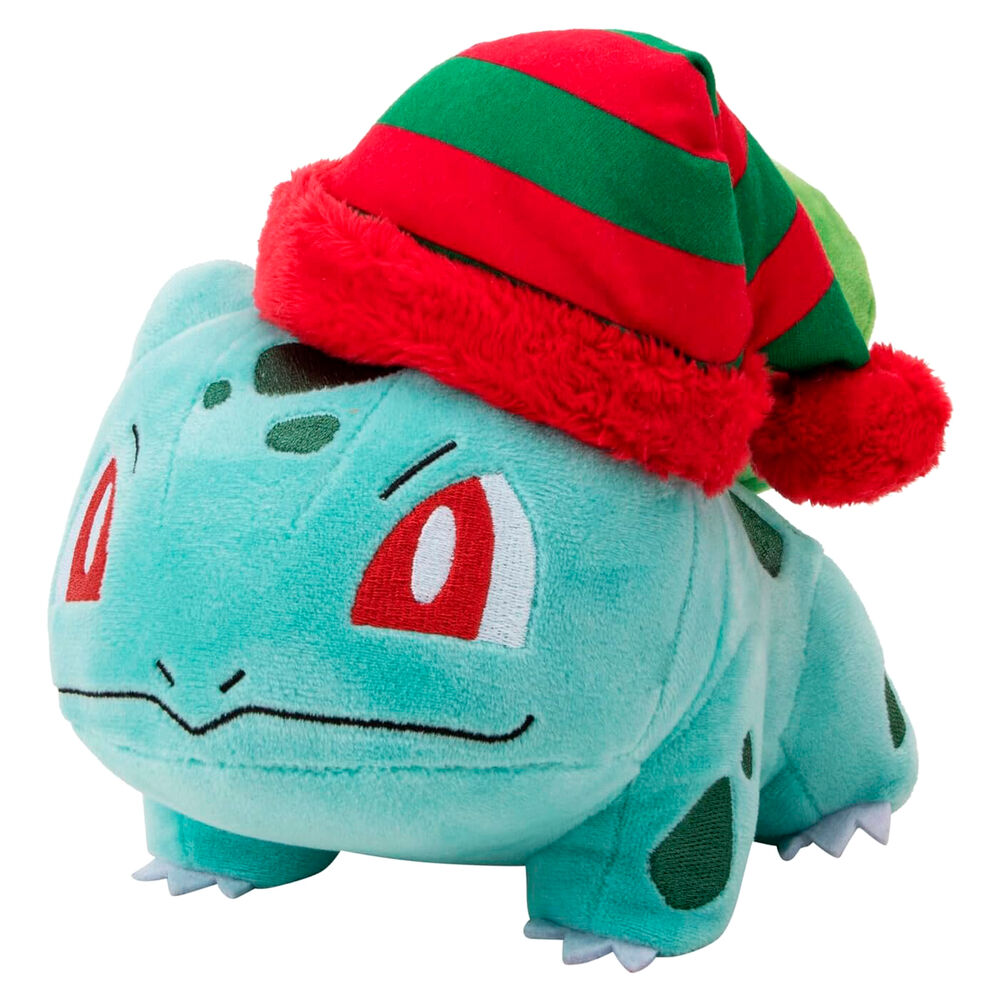 Peluche Bulbasaur Navideño - Pokémon (20 cm)