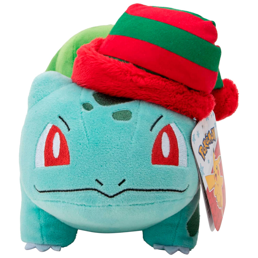 Peluche Bulbasaur Navideño - Pokémon (20 cm)