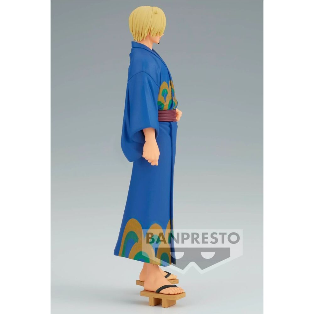 Figura Sanji Wanokuni Yukata The Grandline Series - One Piece (17 cm) - MerchVillain