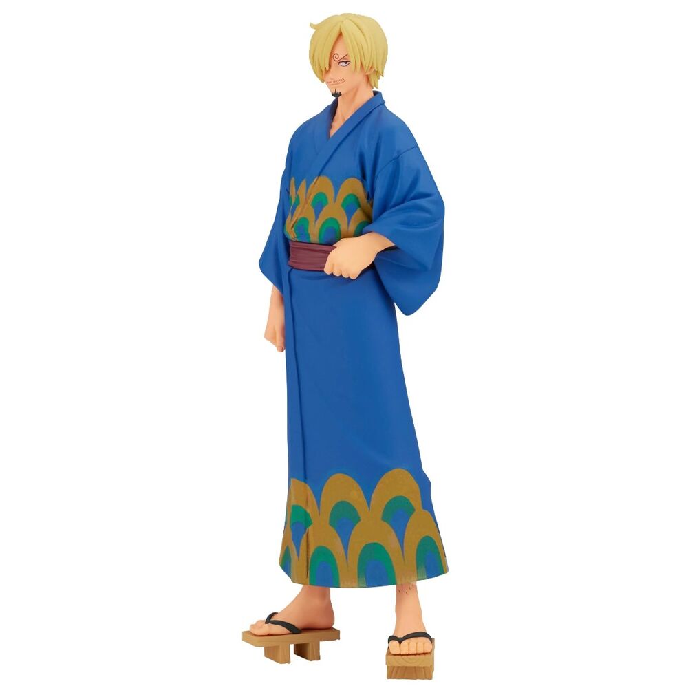Figura Sanji Wanokuni Yukata The Grandline Series - One Piece (17 cm) - MerchVillain