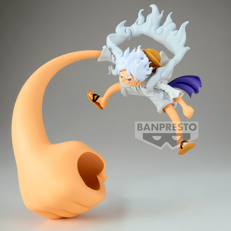Figura Monkey D. Luffy Gear 5 - One Piece (12 cm) - MerchVillain