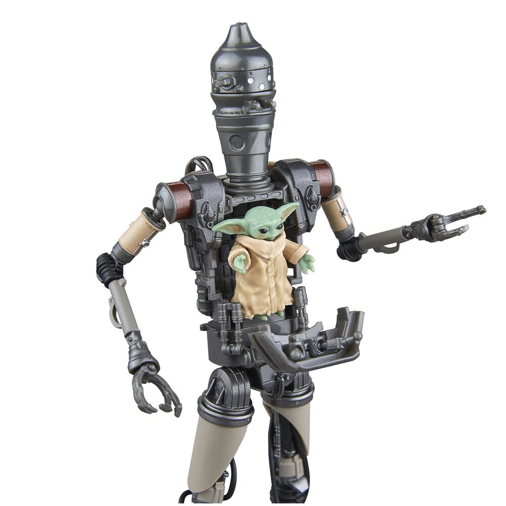 Set Figuras IG‑12 & Grogu The Mandalorian - Star Wars The Black Series (15 cm) - MerchVillain