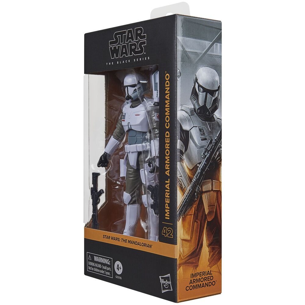 Figura Imperial Armored Commando The Mandalorian - Star Wars The Black Series (15 cm) - MerchVillain