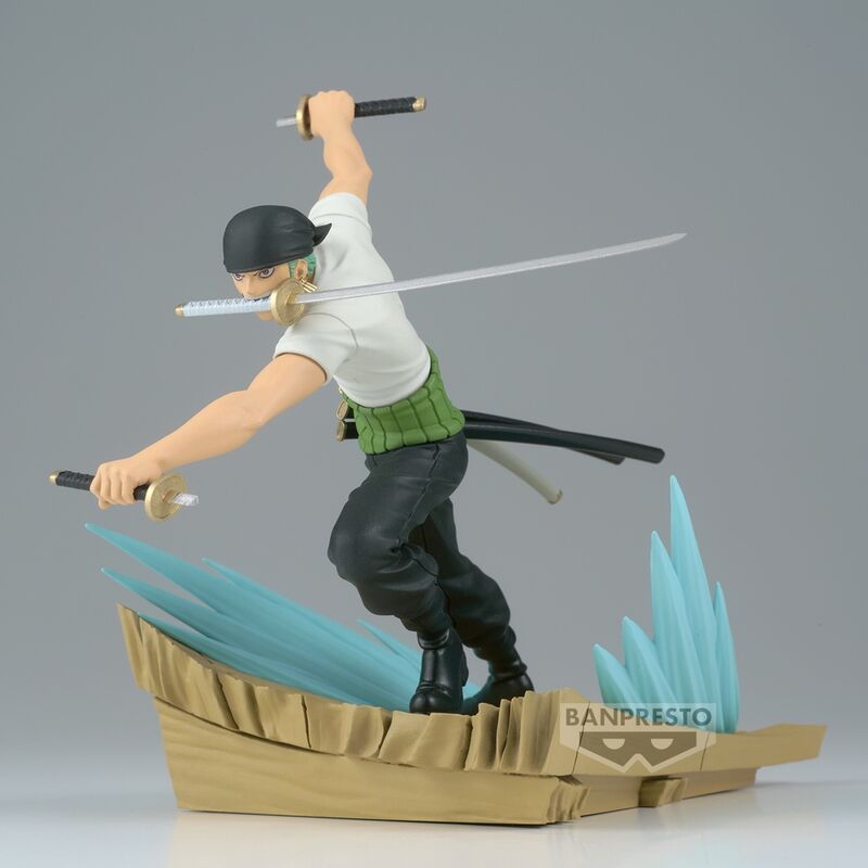 Figura Roronoa Zoro Senkozekkei - One Piece (11 cm) - MerchVillain