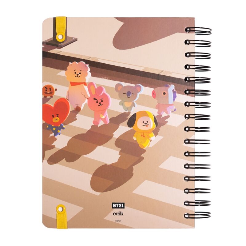 Caderno BT21 A5 - MerchVillain