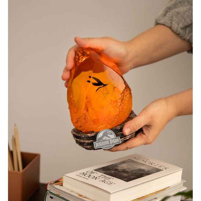 Lâmpada 3D Mosquito em Âmbar – Jurassic Park