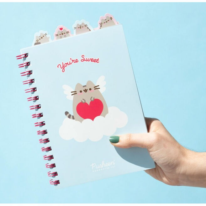 Caderno A5 Purrfect Love - Pusheen - MerchVillain