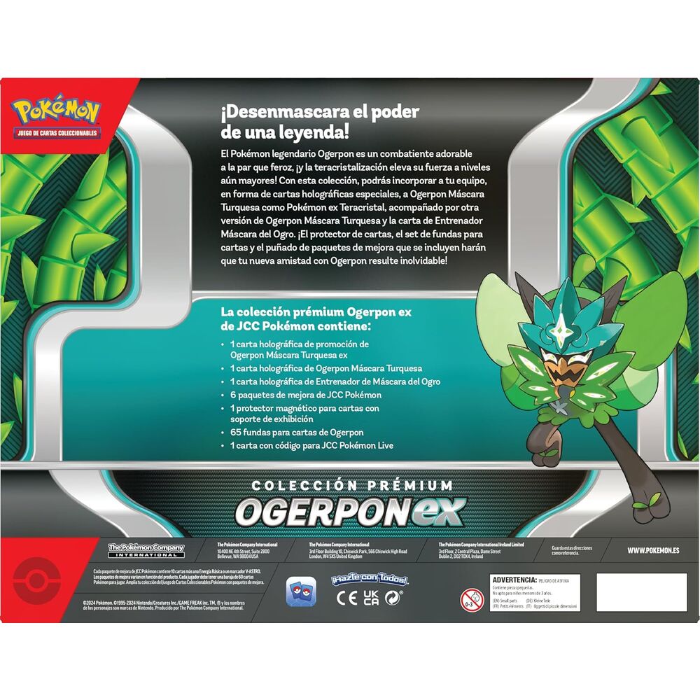 Colección Premium Ogerpon-EX – JCC Pokémon (Español)