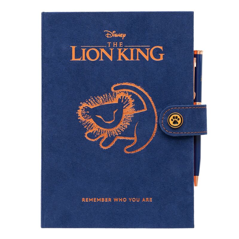 Caderno premium A5 + caneta Disney O Rei Leão - MerchVillain