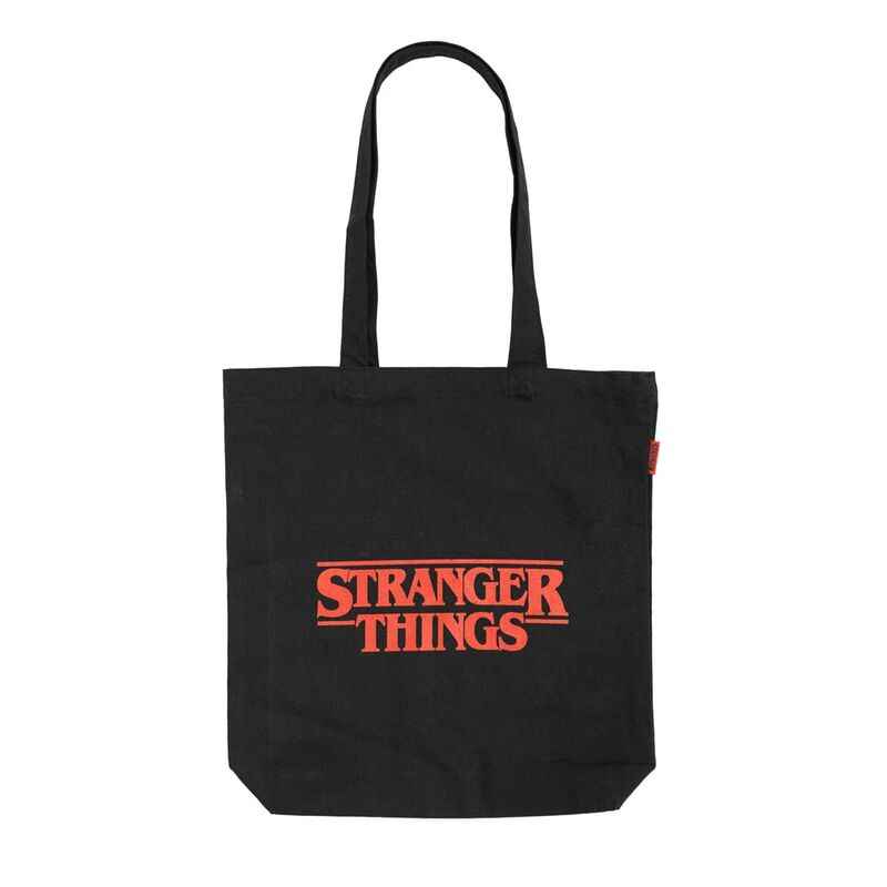 Mala Tote Logo – Stranger Things (Algodão Reciclado)