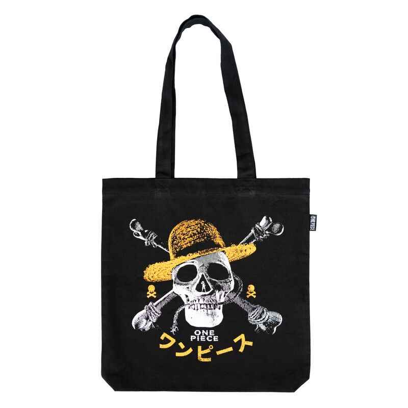 One Piece Jolly Roger shopping bag