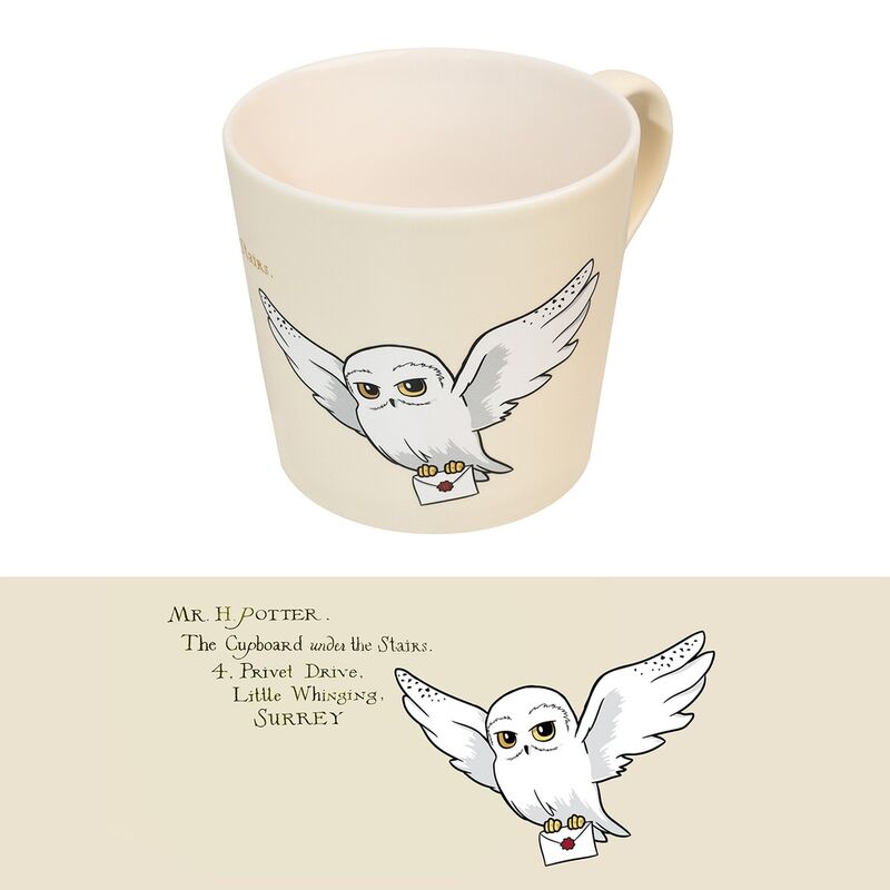 Taza premium "Hedwig" de Harry Potter